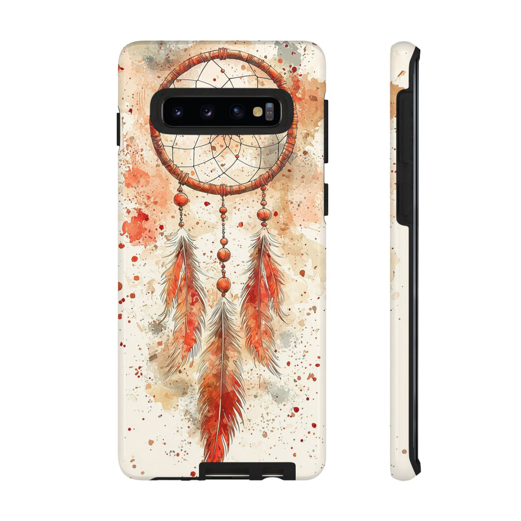 Dreamcatcher Tough Samsung Galaxy Case | Watercolour Feather