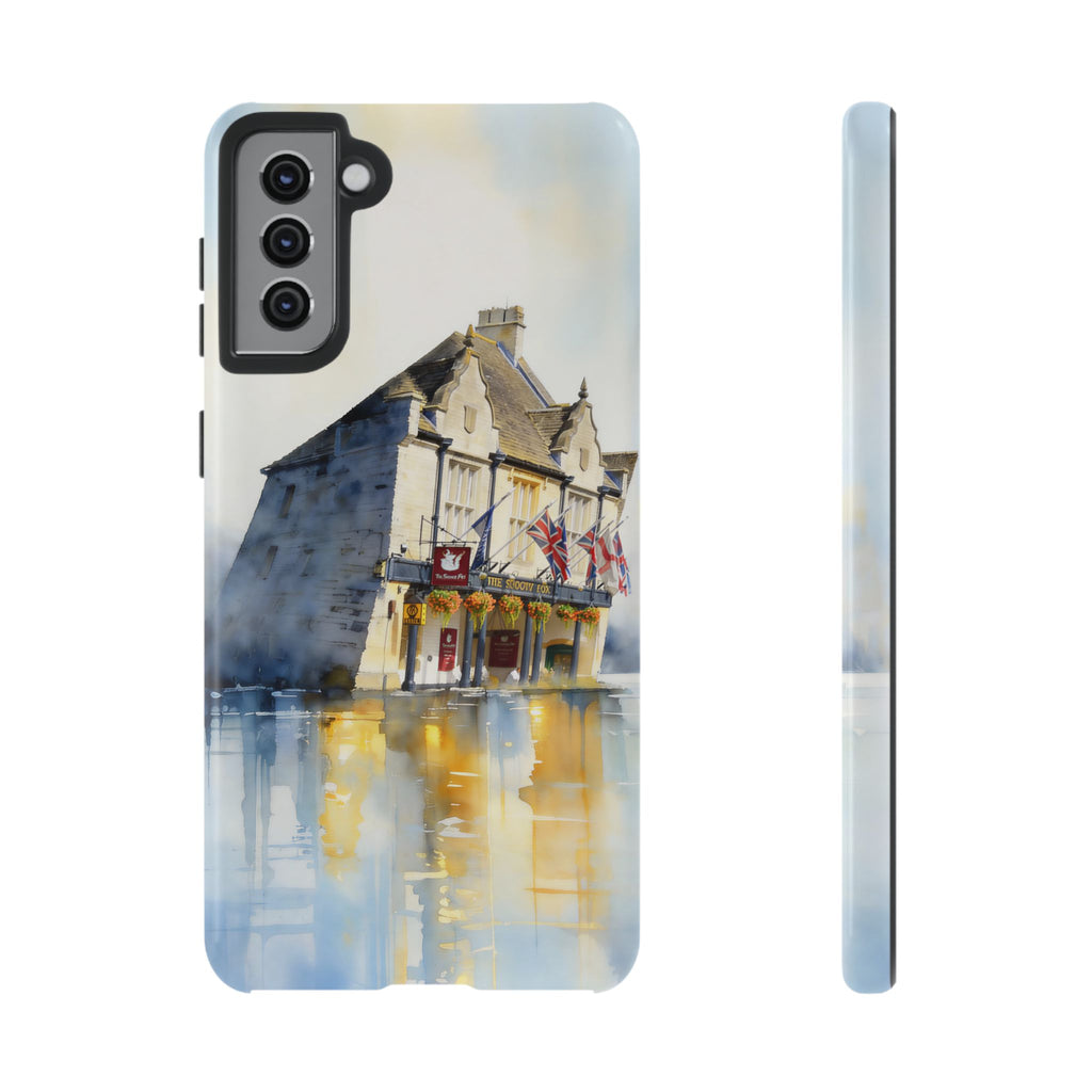 English Village Hotel Aesthetic Samsung Galaxy Phone Case