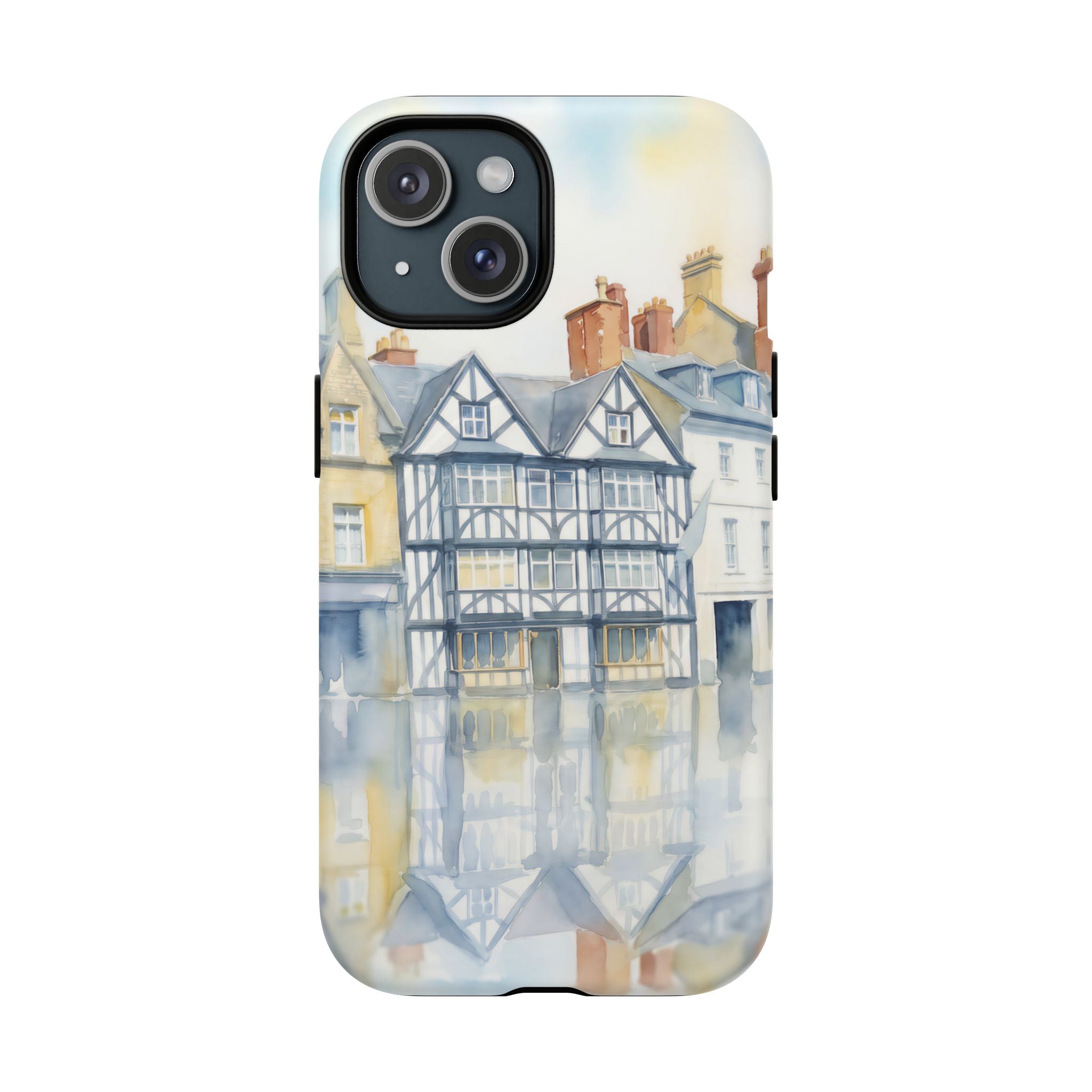 English Tudor Building Aesthetic MagSafe iPhone Case