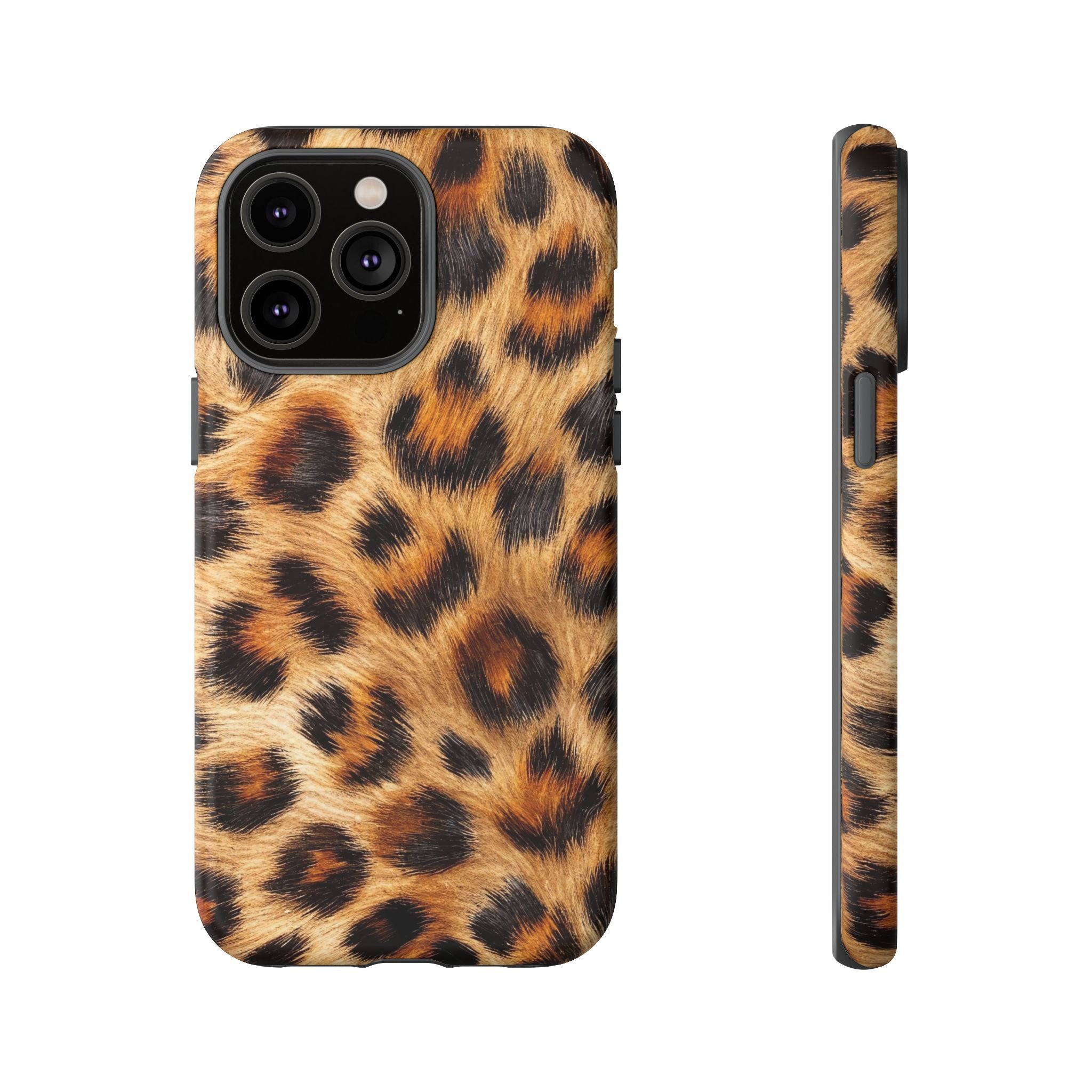 Stylish Leopard Print Tough iPhone Case