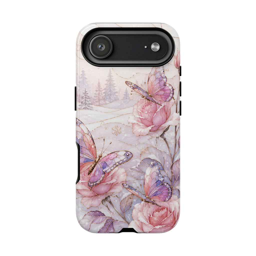 Butterfly Rose iPhone Case | Floral iPhone Case