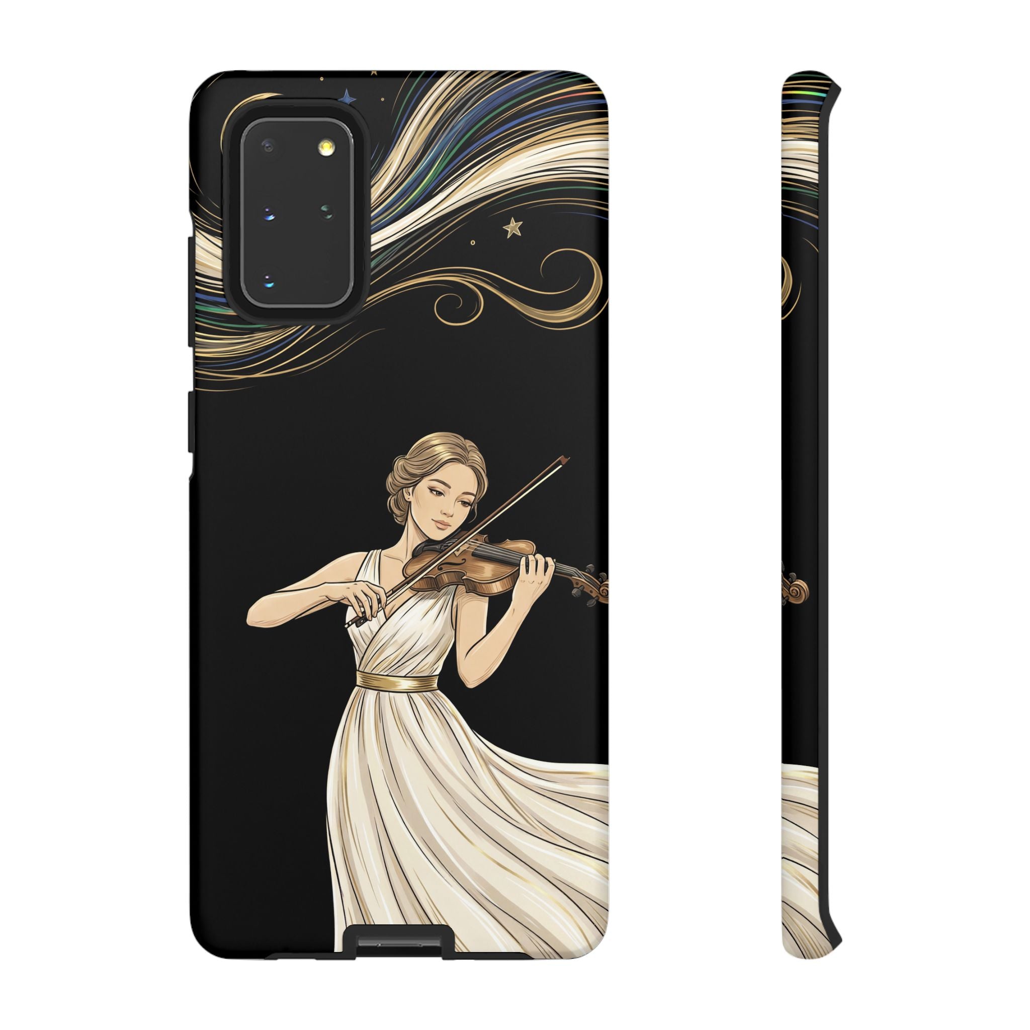 Violinist Samsung Galaxy Phone Case | Elegant Classical Musicist Design
