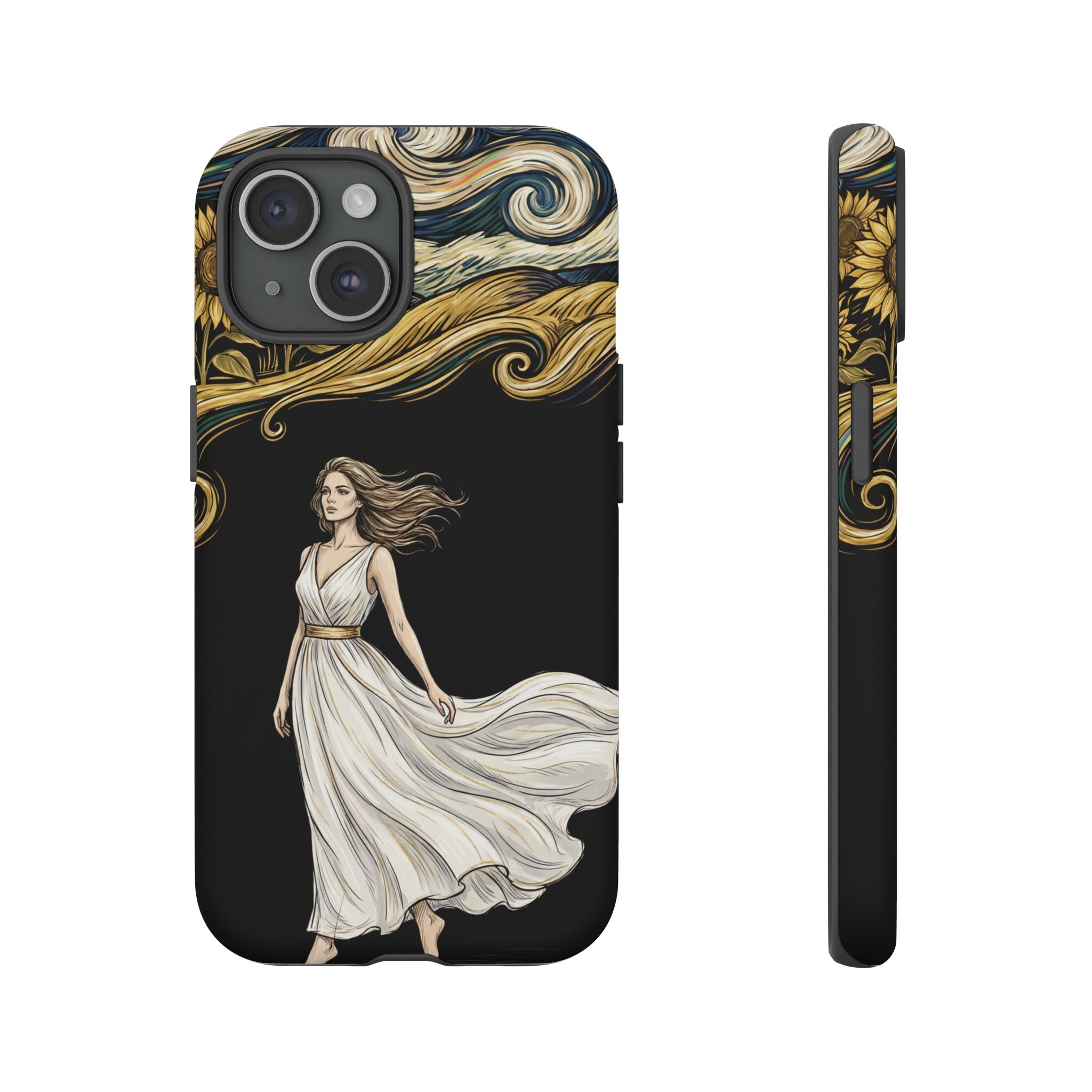 Grecian Muse iPhone Case | Artistic Goddess Protective Case