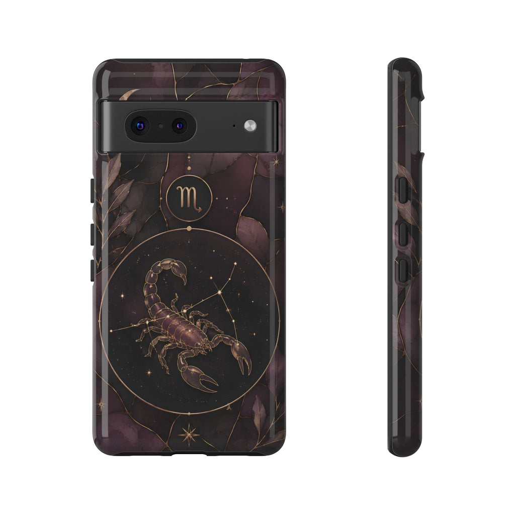 Scorpio Zodiac Google Pixel Phone Case | Scorpio Constellation Protective Case