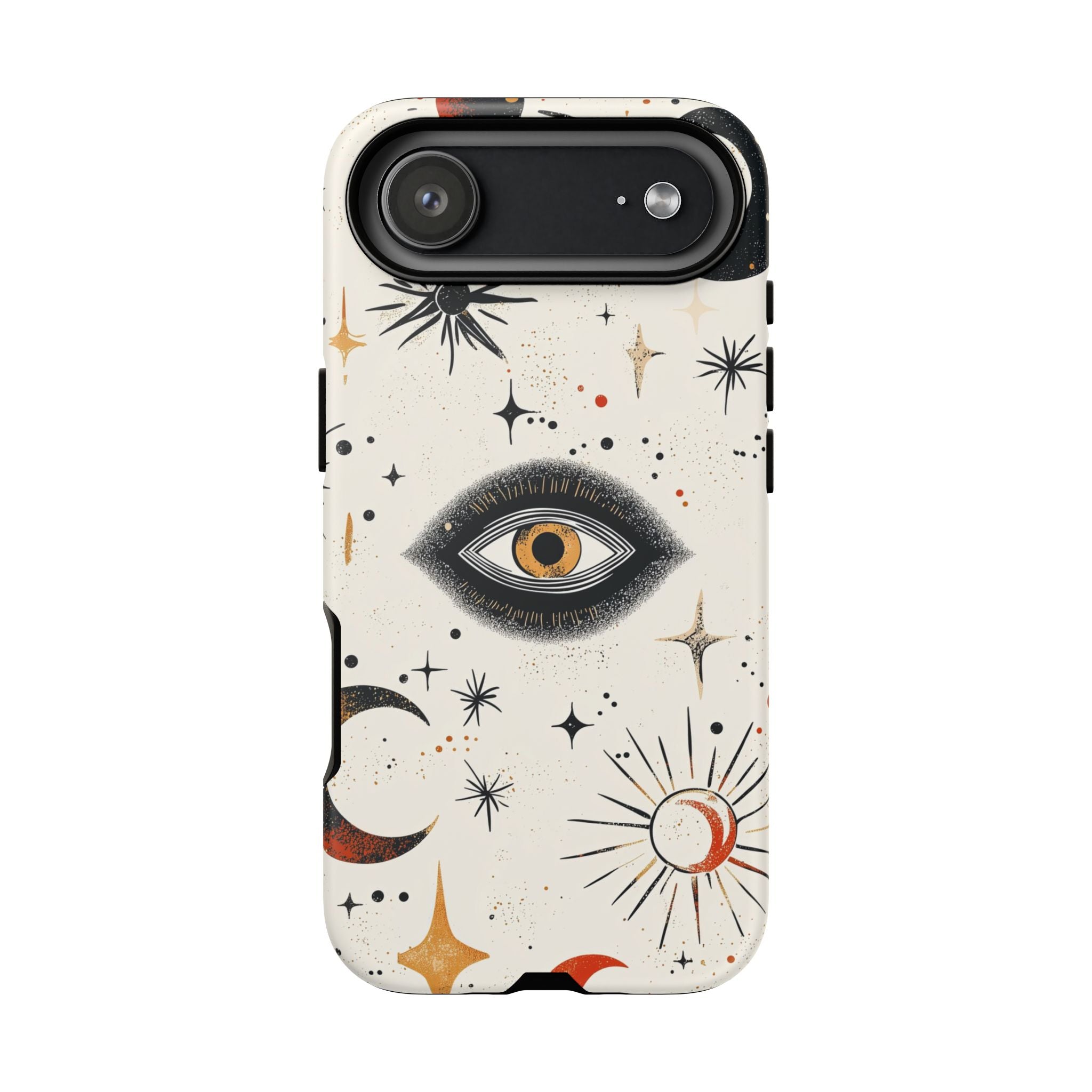 Mystic Eye iPhone Case | Celestial Moon & Star