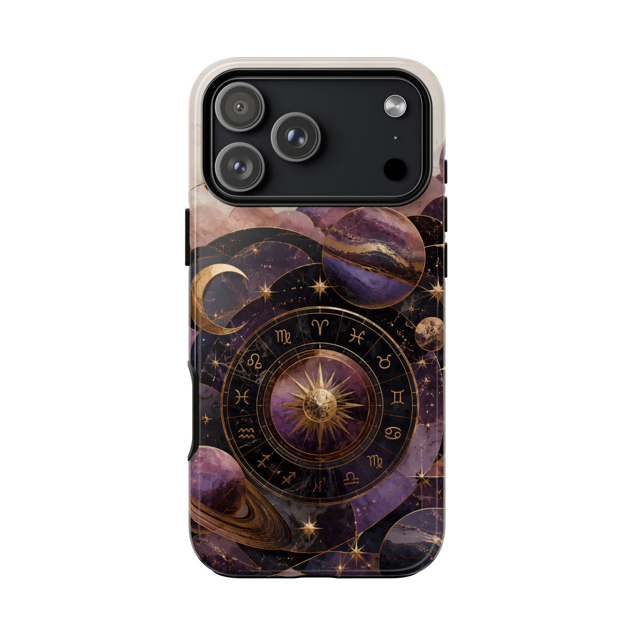 Vintage Zodiac iPhone Case | Celestial Moon Astrology iPhone Case