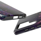 Black Cat Astrology Samsung Galaxy Phone Case | Zodiac Galaxy Phone Case