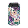 Floral Purple Garden iPhone Case | Tough Protective Phone Cover