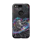 Custodia per Google Pixel Neon Spell Art Wizard Magic