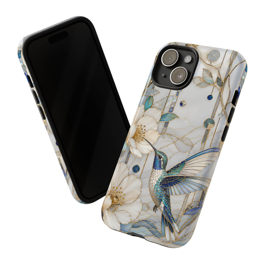 Hummingbird Magnolia iPhone Case | Floral Bird iPhone Case