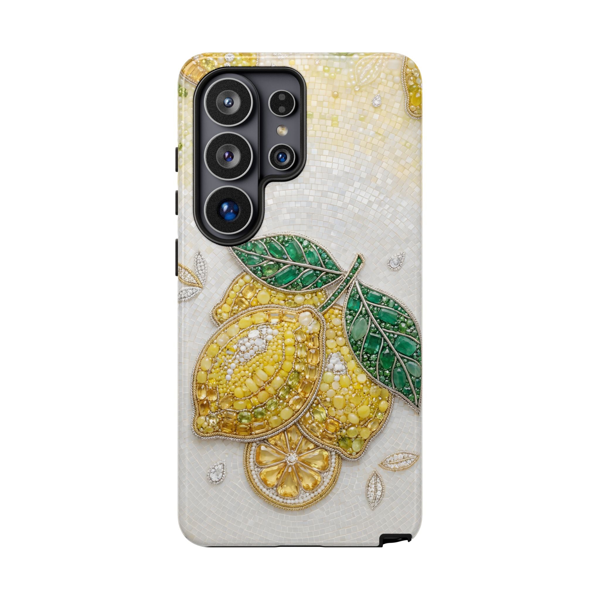 Luxe Lemon Jewel Samsung Galaxy Phone Case