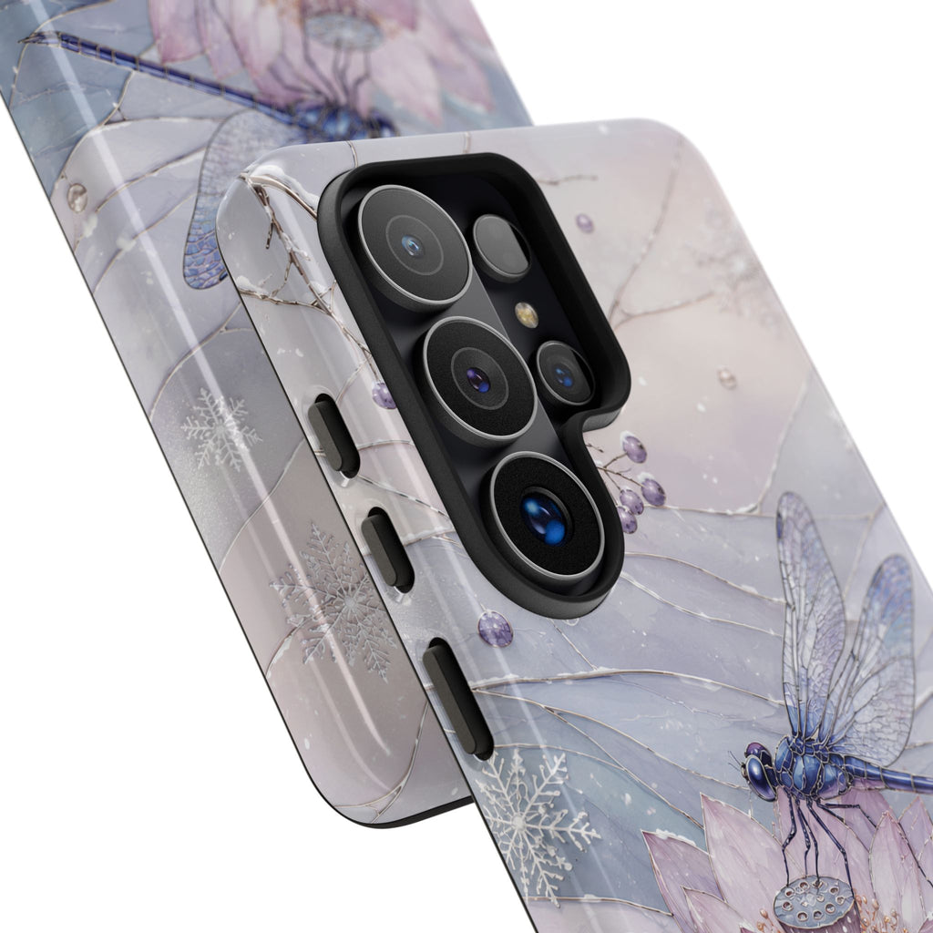 Lotus Dragonfly Samsung Galaxy Phone Case | Water Lily Phone Case