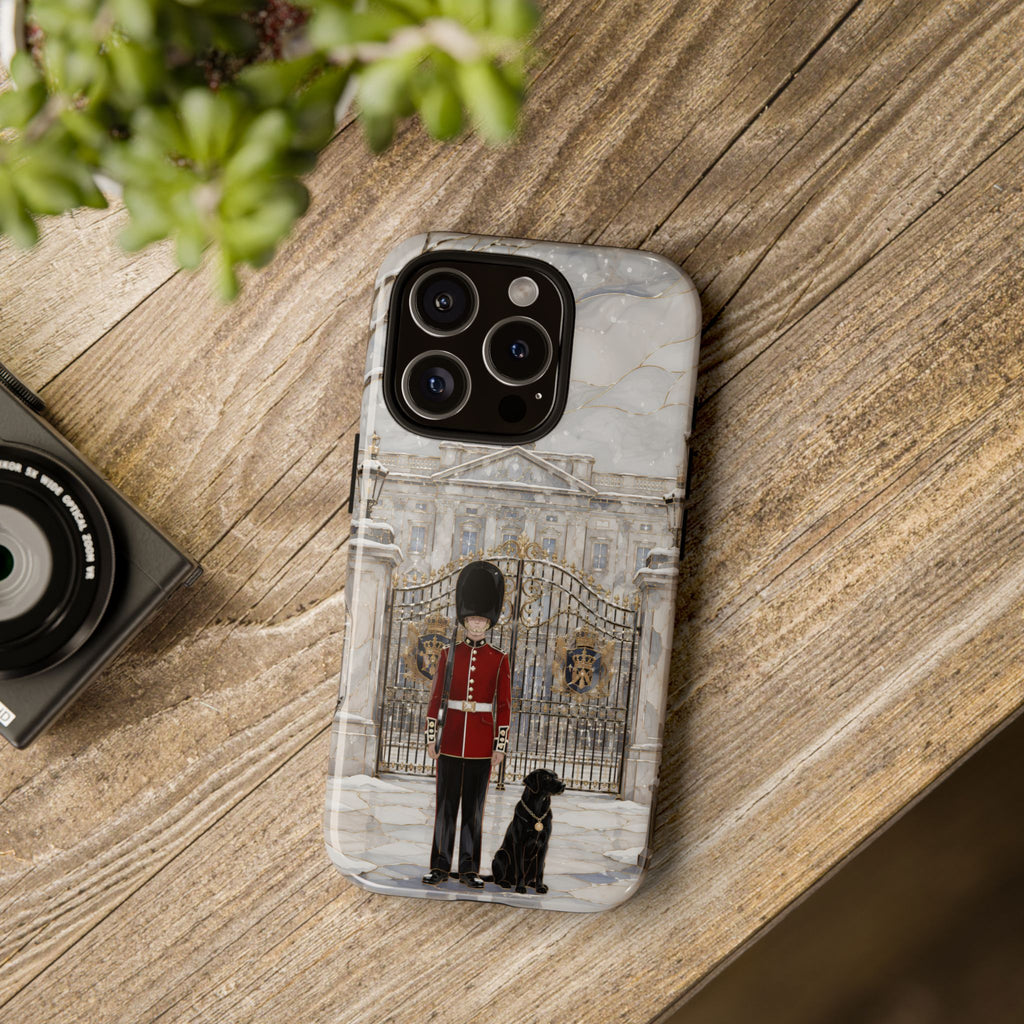 London Guard iPhone Case | Winter Palace Scene iPhone Case