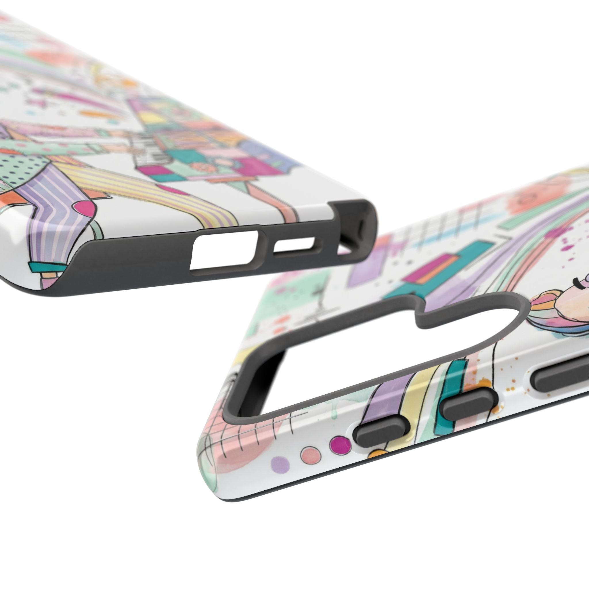 Musical Pianist Samsung Galaxy Phone Case | Colorful Whimsical Piano Art