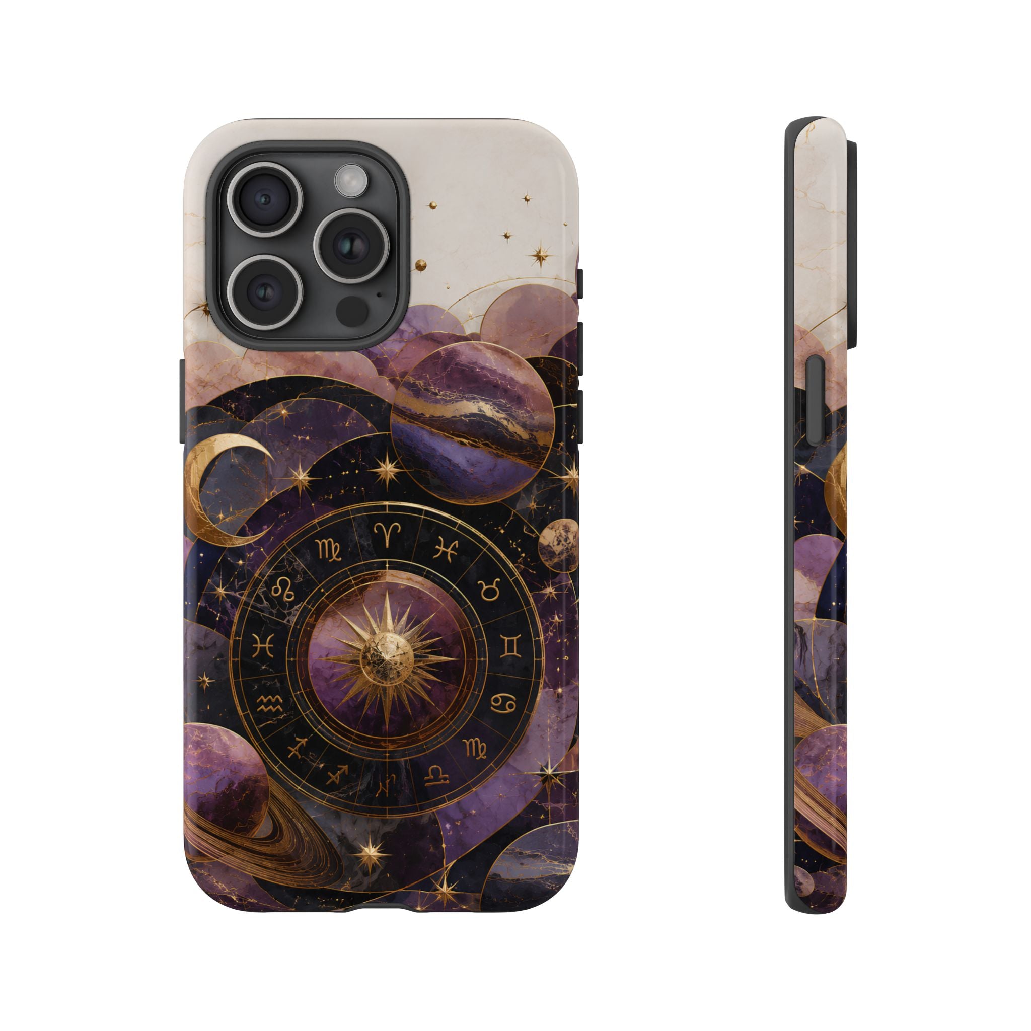 Vintage Zodiac iPhone Case | Celestial Moon Astrology iPhone Case