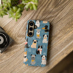Dog Lover Samsung Galaxy Phone Case | Cute Dog Pattern Cover
