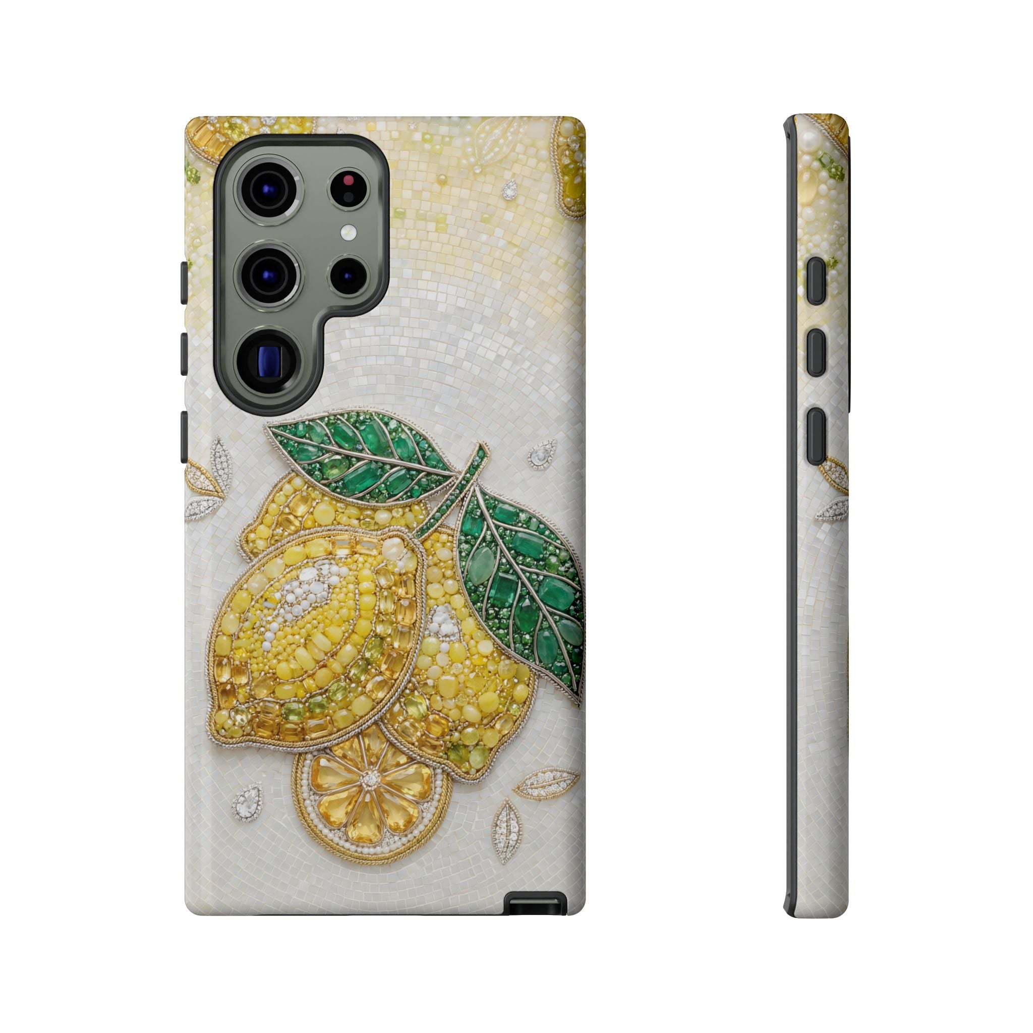 Luxe Lemon Jewel Samsung Galaxy Phone Case