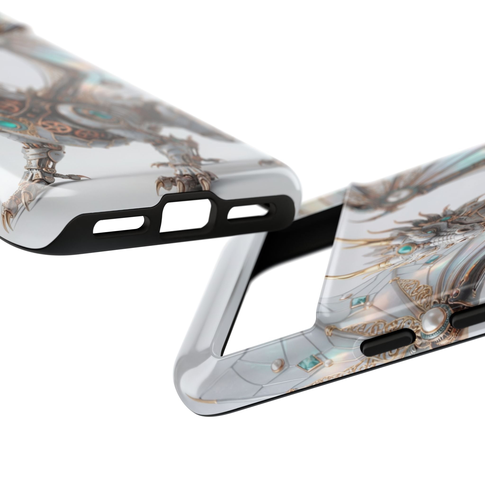 Steampunk Mechanical Dragon Google Pixel Case — Fantasy Armor Protective Cover