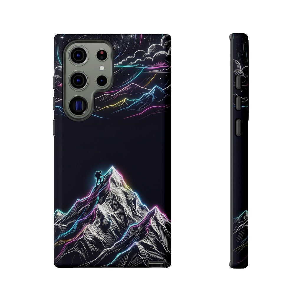 Cover Protettiva Samsung Galaxy Neon Monte Everest | Scalatore Cosmico Scuro