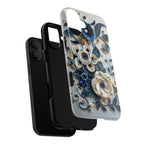 Floral Quilled Art Tough MagSafe Phone Case