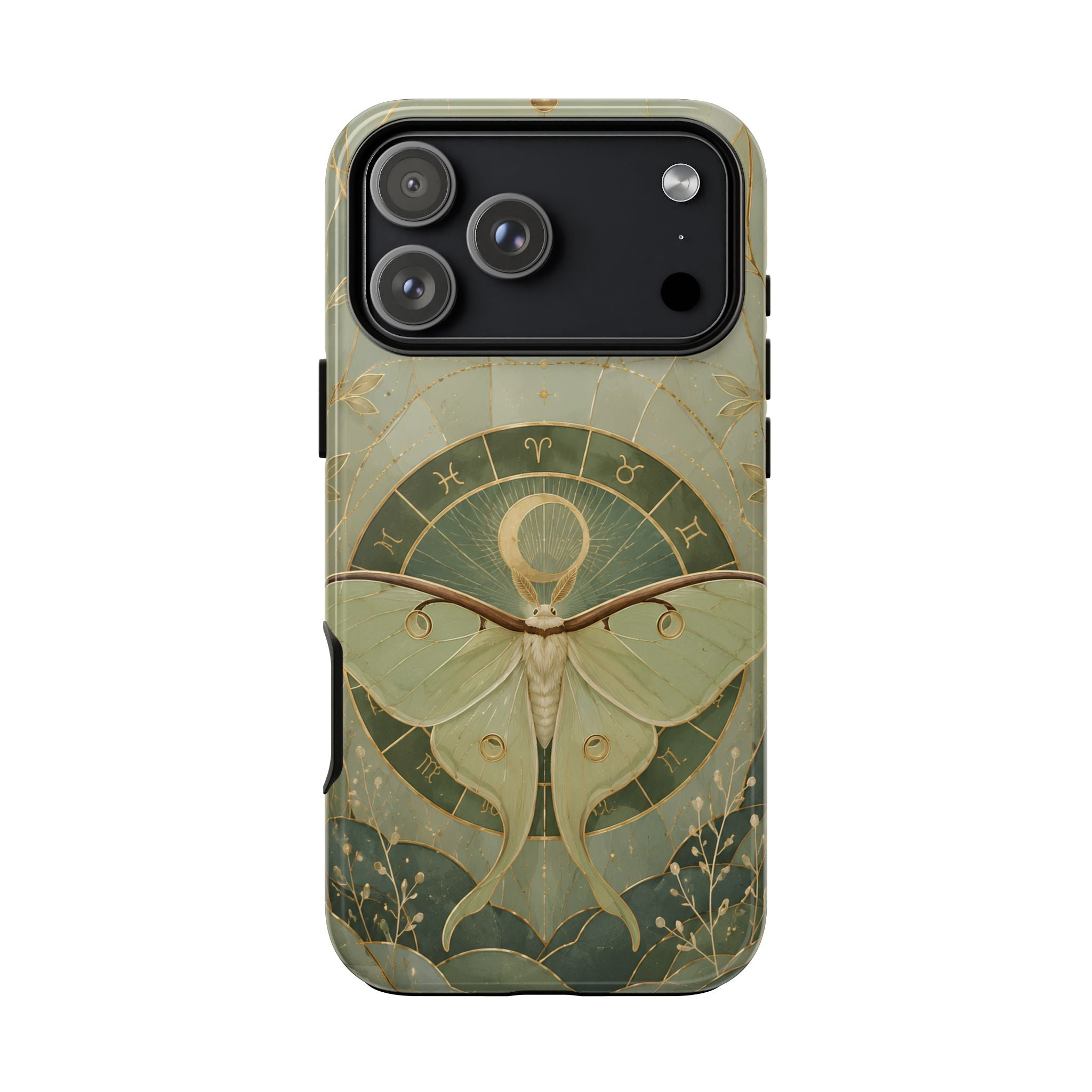 Luna Moth iPhone Case | Celestial Moth iPhone Case