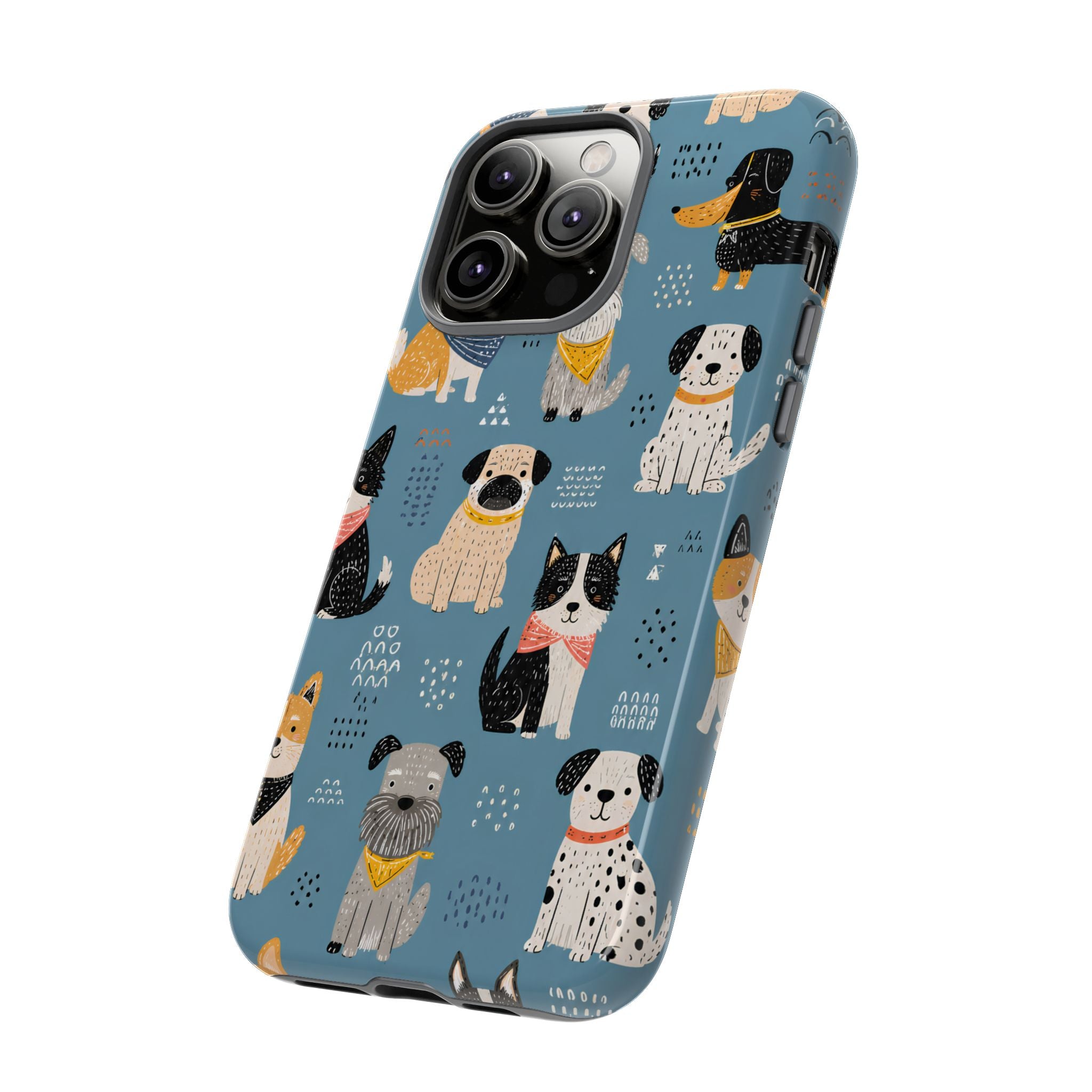 Dog Lover iPhone Case | Cute Dog Pattern Cover