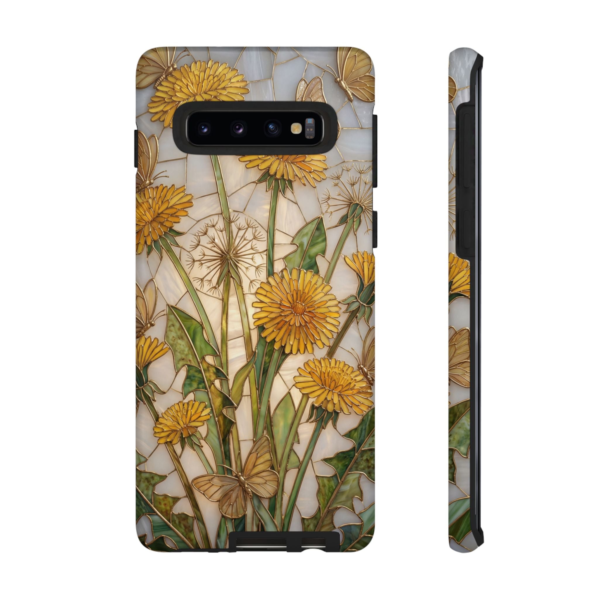 Dandelion Bouquet Tough Samsung Galaxy Case — Floral Botanical Protective Cover