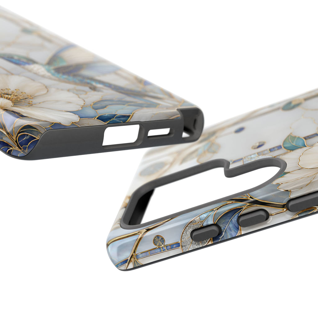 Hummingbird Magnolia Samsung Galaxy Phone Case | Floral Bird iPhone Case