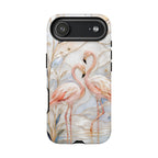 Flamingo iPhone Case | Stained Glass Bird Art