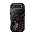 Rabbit iPhone Case | Woodland Bunny Art Cover