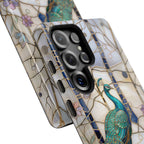 Peacock Stained Glass Samsung Galaxy Case