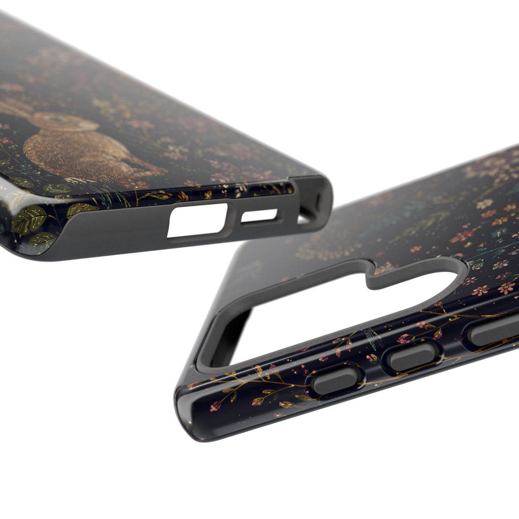 Rabbit Samsung Galaxy Phone Case | Woodland Bunny Art Cover
