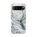 Hummingbird Google Pixel Phone Case | Winter Bird Phone Case