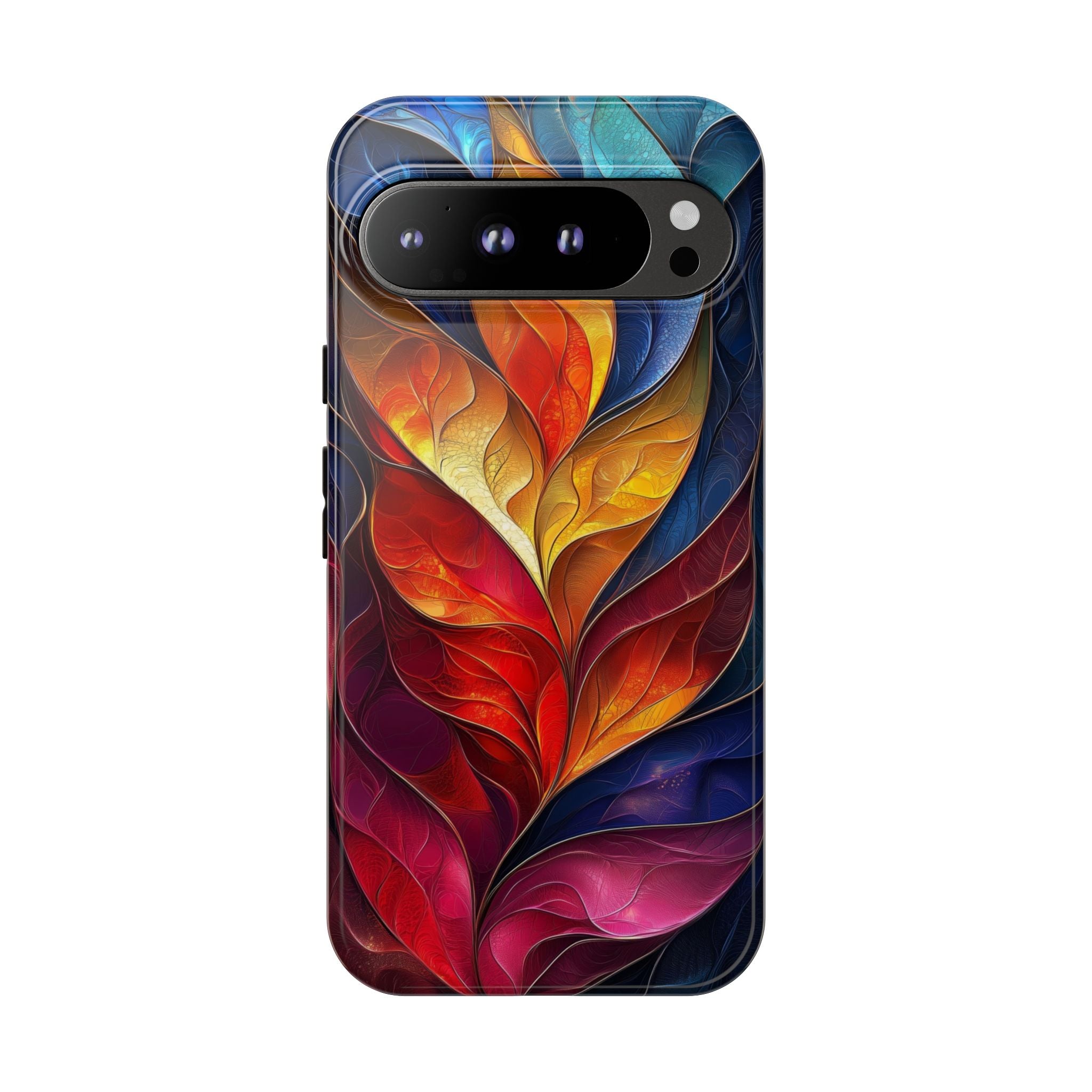 Abstract Colourful Leaf Google Pixel Case