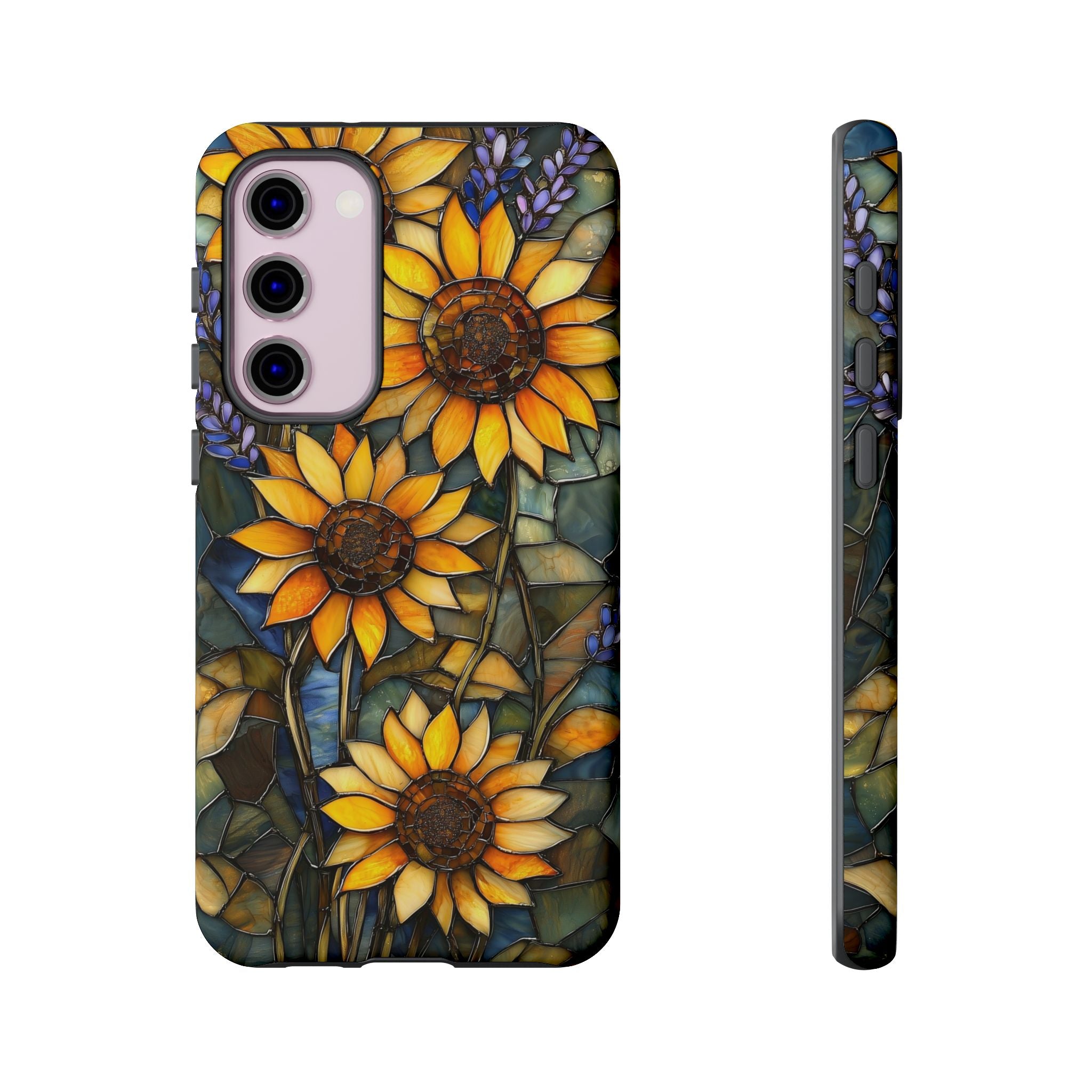 Sunflower Stained Glass Samsung Galaxy Case