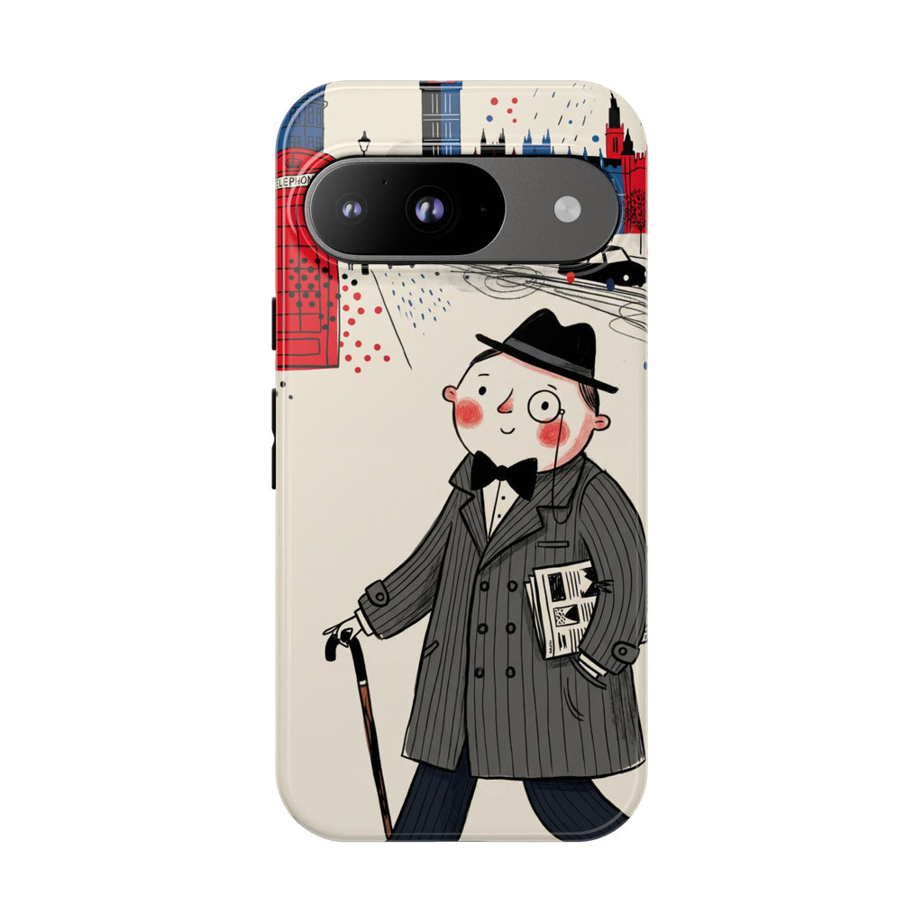 Detective in London Google Pixel Phone Case