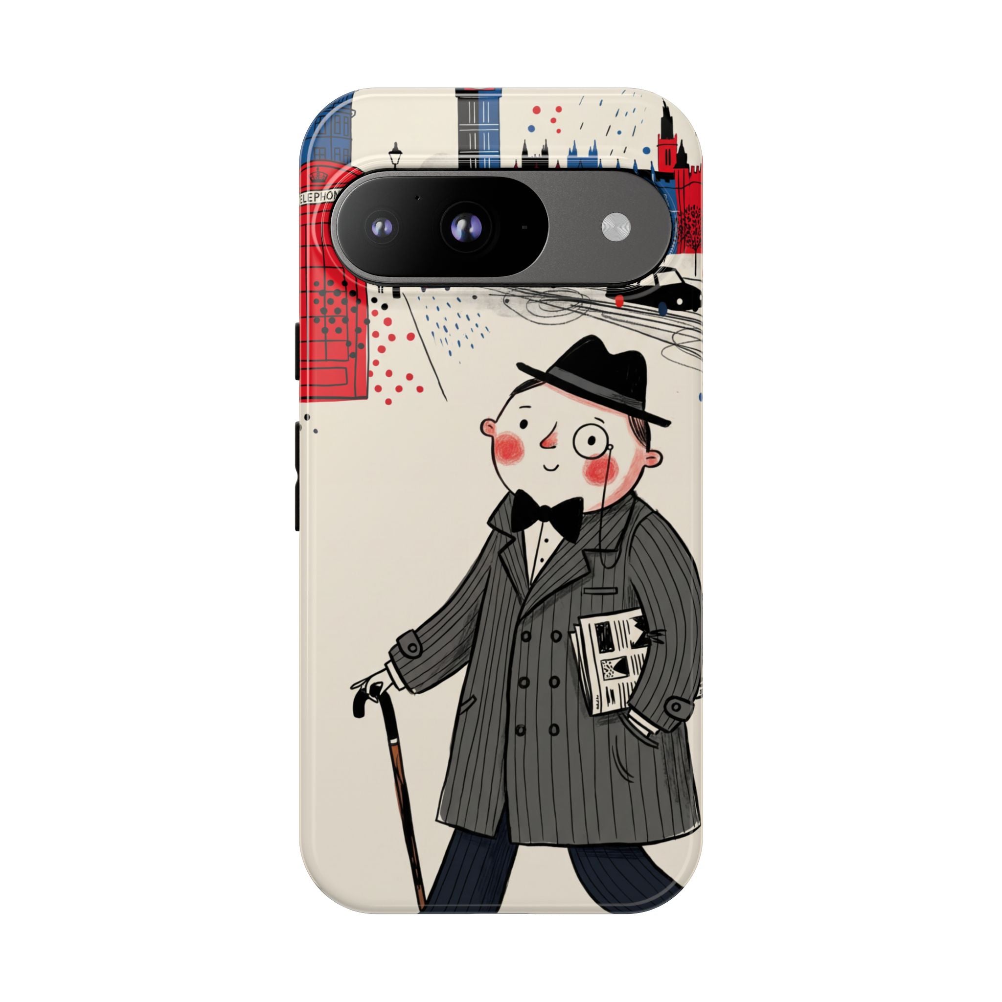 Detective in London Google Pixel Phone Case