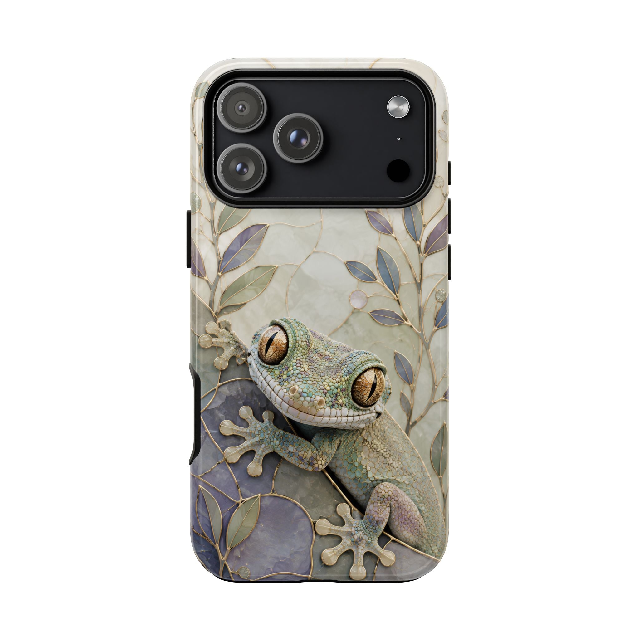 Tree Frog iPhone Case | Stained Glass Frog Cover