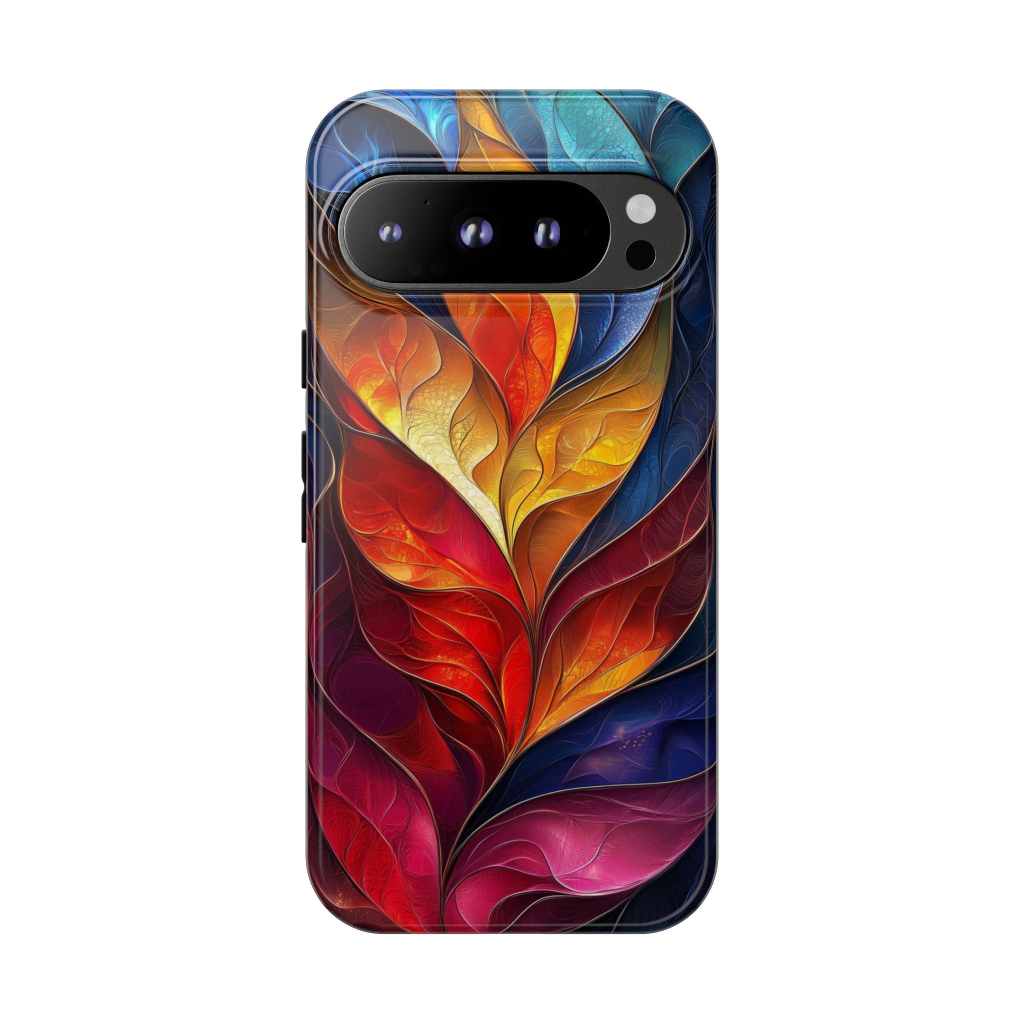 Abstract Colourful Leaf Google Pixel Case