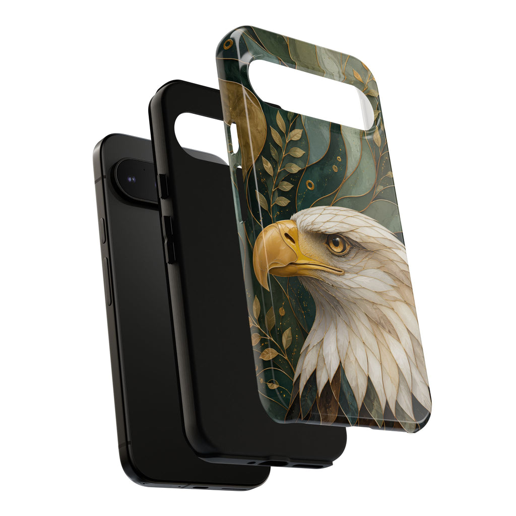 Bald Eagle Google Pixel Phone Case | Patriotic Wildlife Art Cover