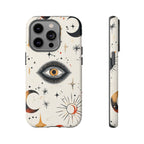 Mystic Eye iPhone Case | Celestial Moon & Star