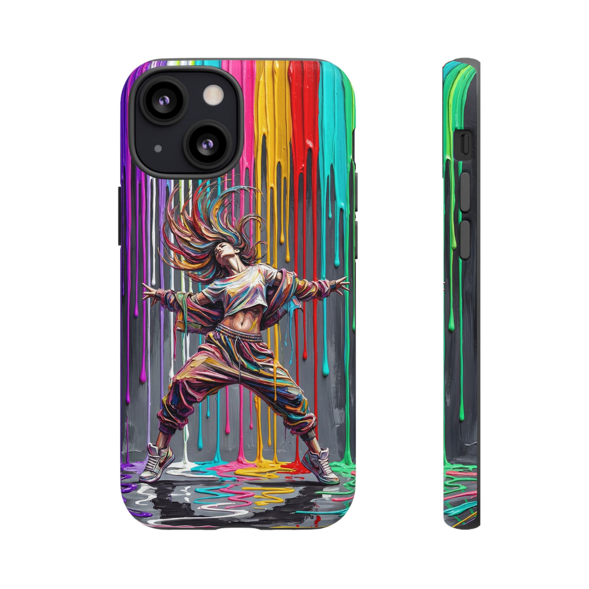 iPhone Case | Colorful Street Dance Drip Design