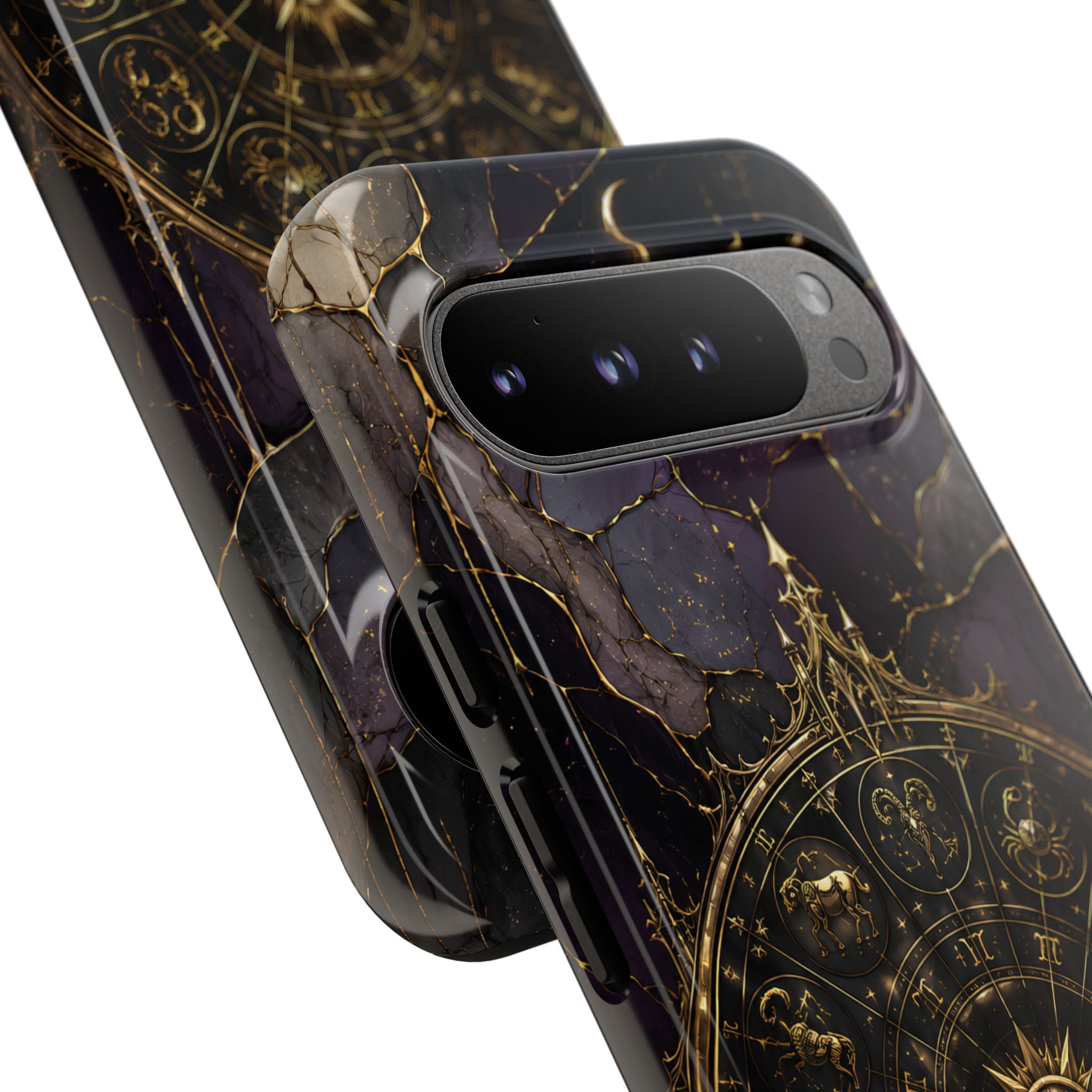 Astrology Wheel Google Pixel Phone Case | Vintage Zodiac Phone Case