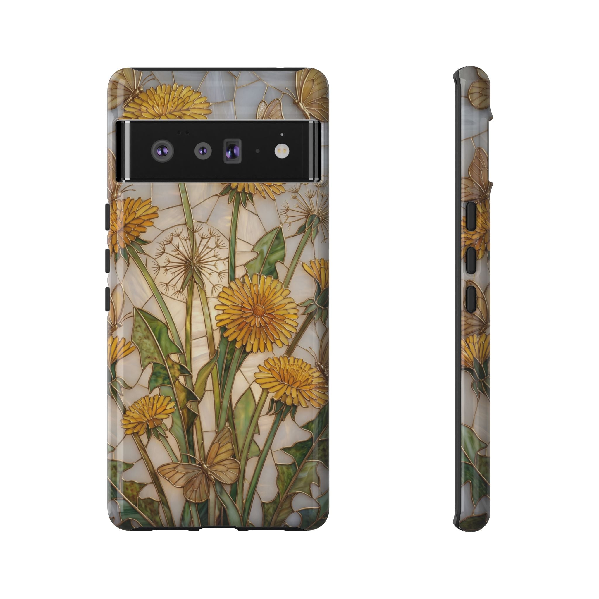 Dandelion Bouquet Tough Google Pixel Case — Floral Botanical Protective Cover
