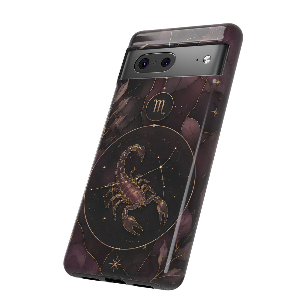Scorpio Zodiac Google Pixel Phone Case | Scorpio Constellation Protective Case