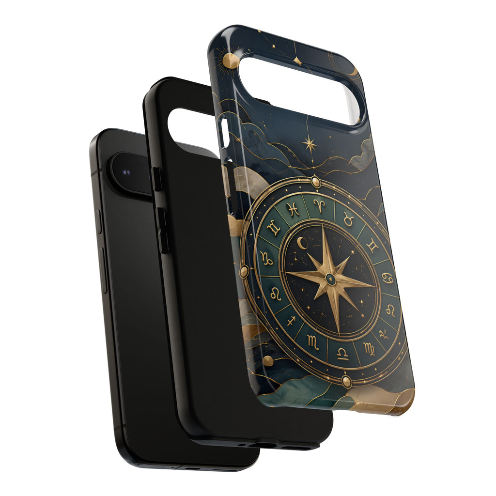 Celestial Compass Google Pixel Phone Case | Zodiac Phone Case