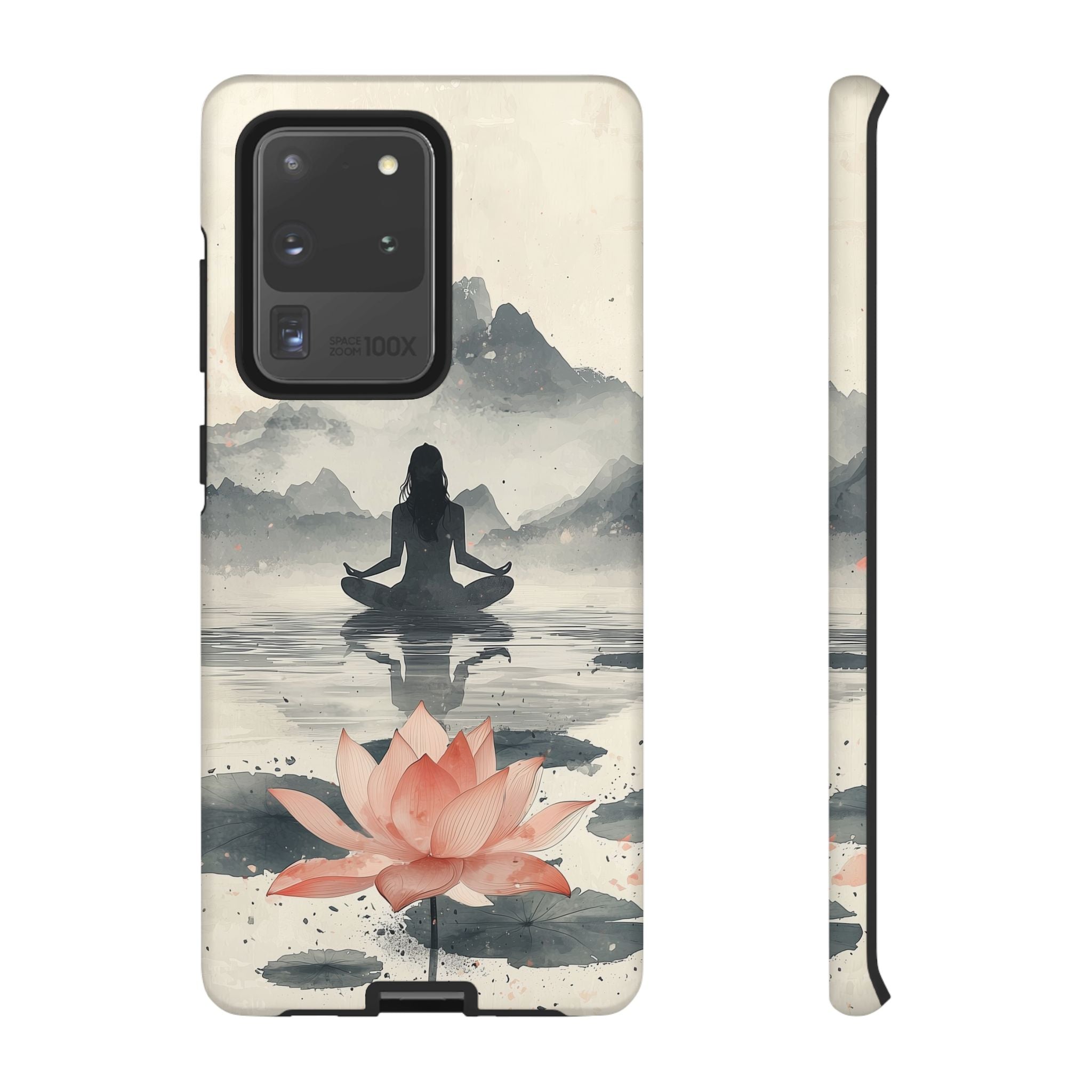 Zen Yoga Meditation Lotus Samsung Galaxy Phone Case