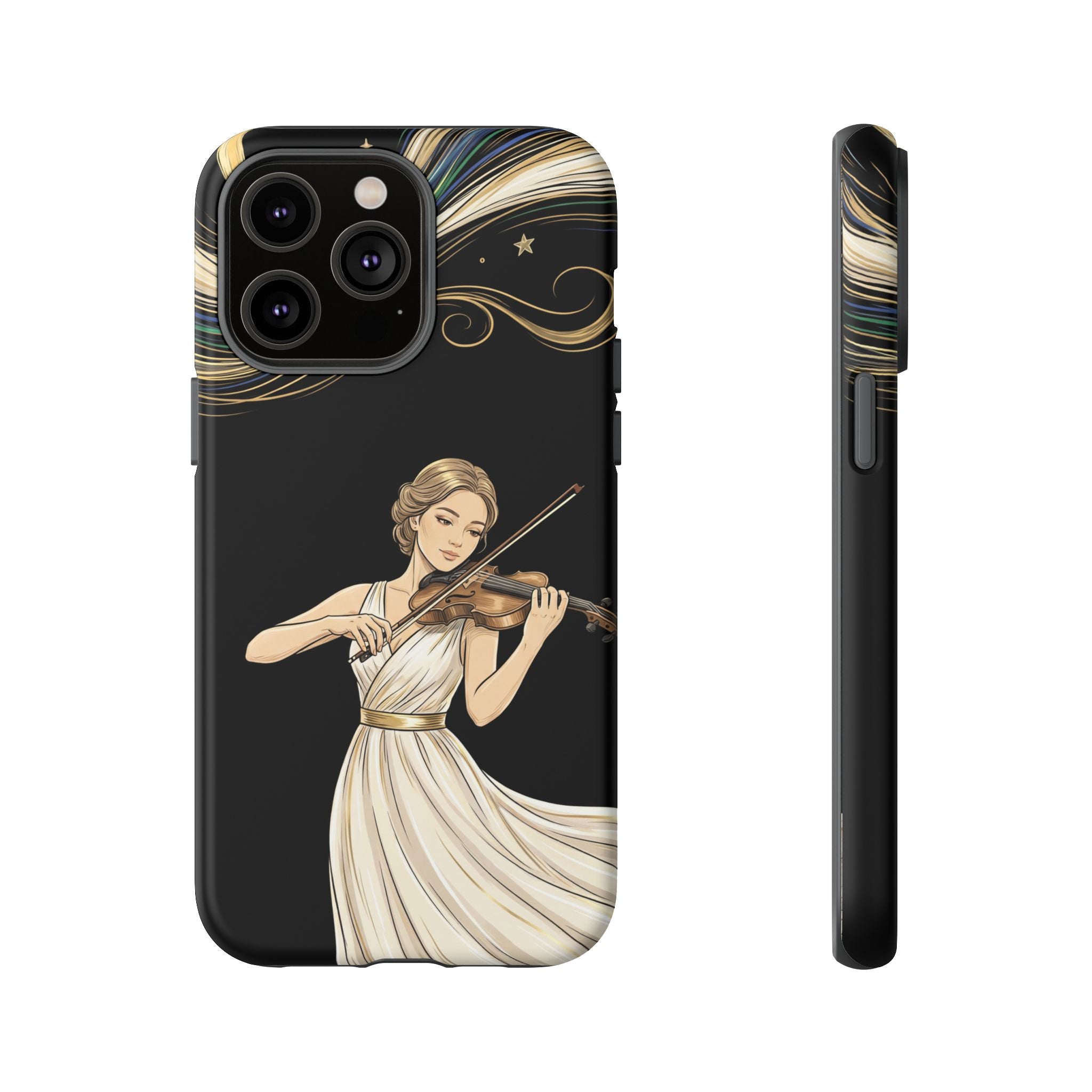 Violinist iPhone Case | Elegant Classical Musicist Design