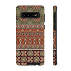 Batik Floral Protective Samsung Galaxy Case