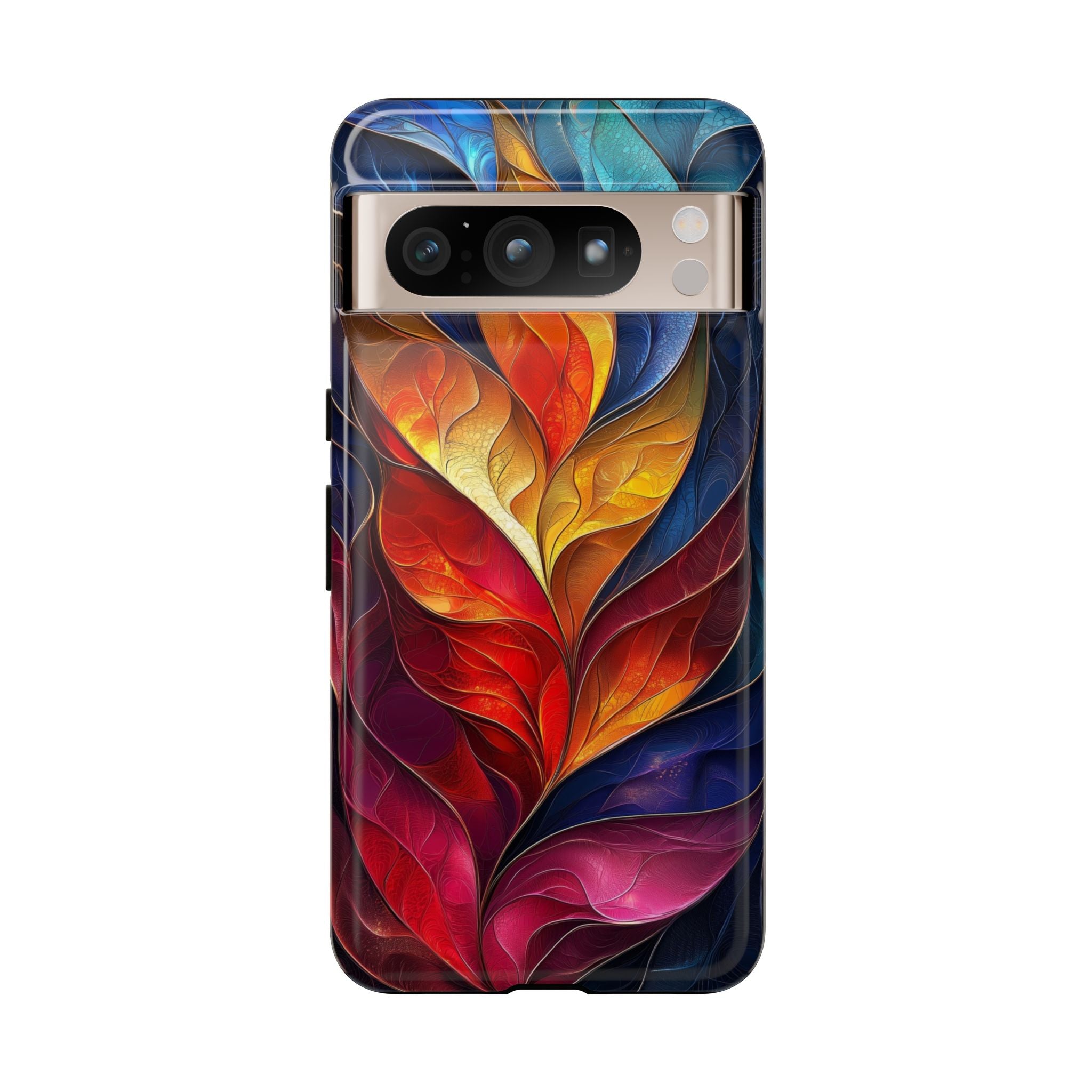 Abstract Colourful Leaf Google Pixel Case